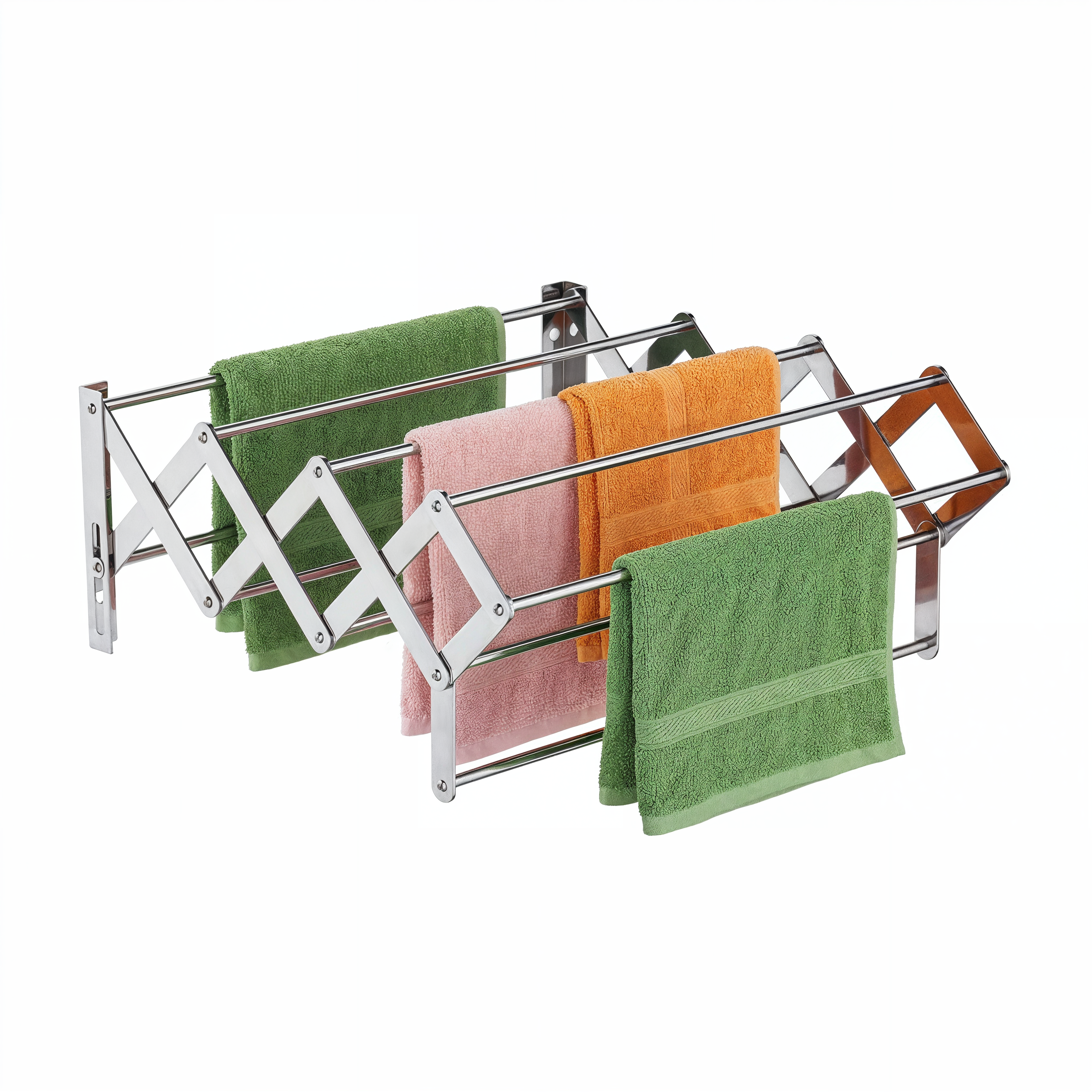 Wall Mount Cloth Drying Stand Stainless Steel