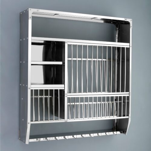 Charmy Wall Mount Kitchen Utensils Dish Rack 38 x 36 - Image 2