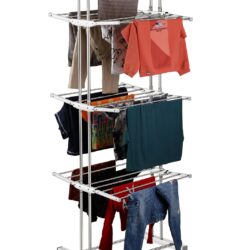 Fully Stainless Steel Cloth Drying Stand 3 Layer