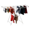 🧺 Foldable Stainless Steel Clothes Drying Rack | Single Layer | Rust-Resistant | 150 x 76 x 102 cm | Heavy-Duty