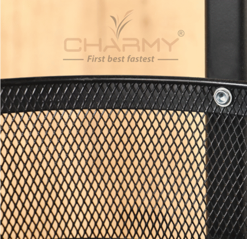 CHARMY® 3-Tier Collapsible Storage Trolley | Heavy-Duty Mesh Basket Organizer | Multipurpose, Foldable & Portable Trolley for Kitchen, Home, Office - Image 8